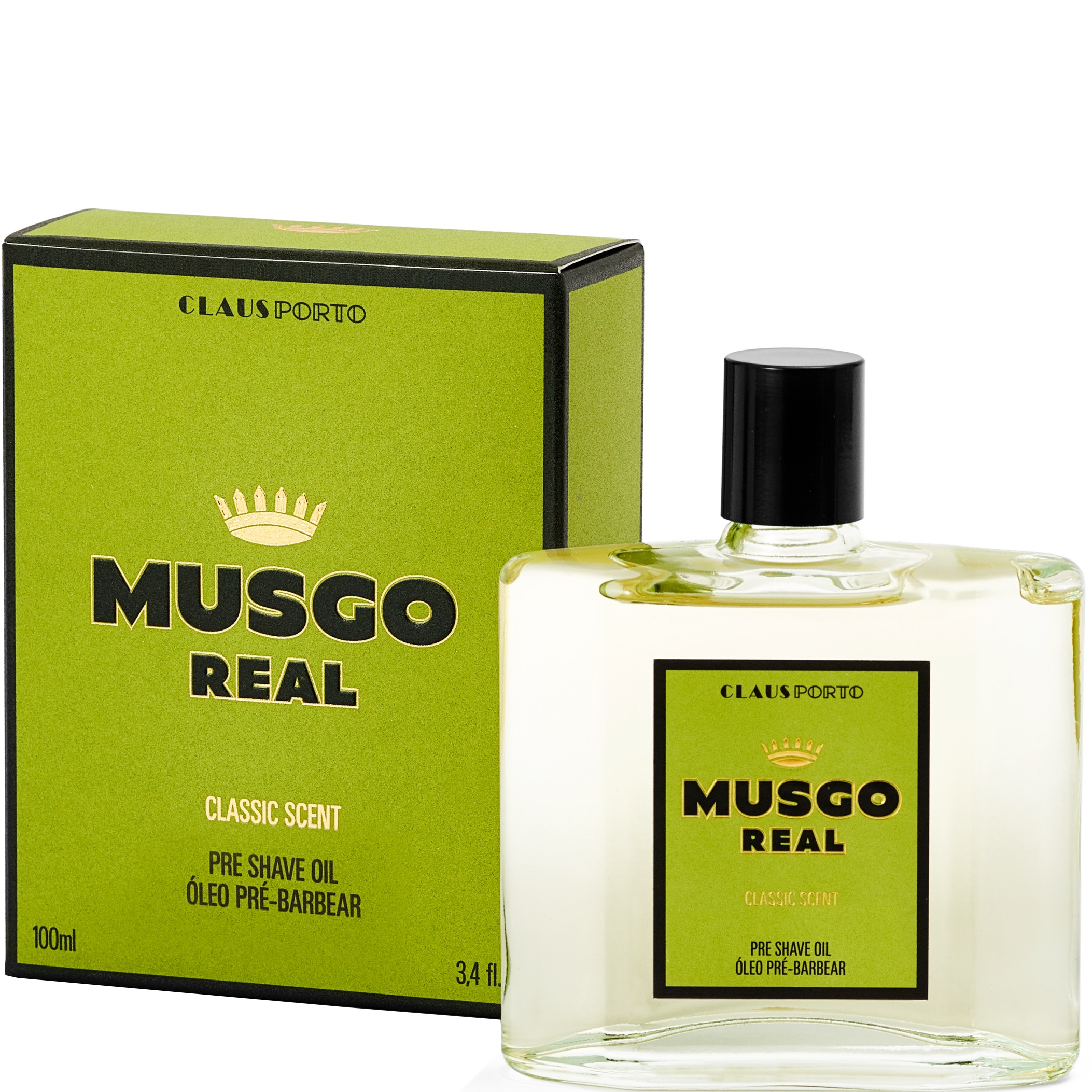 Musgo Real Preshave Olie Classic Scent 100ml - 1.1 - MR-007