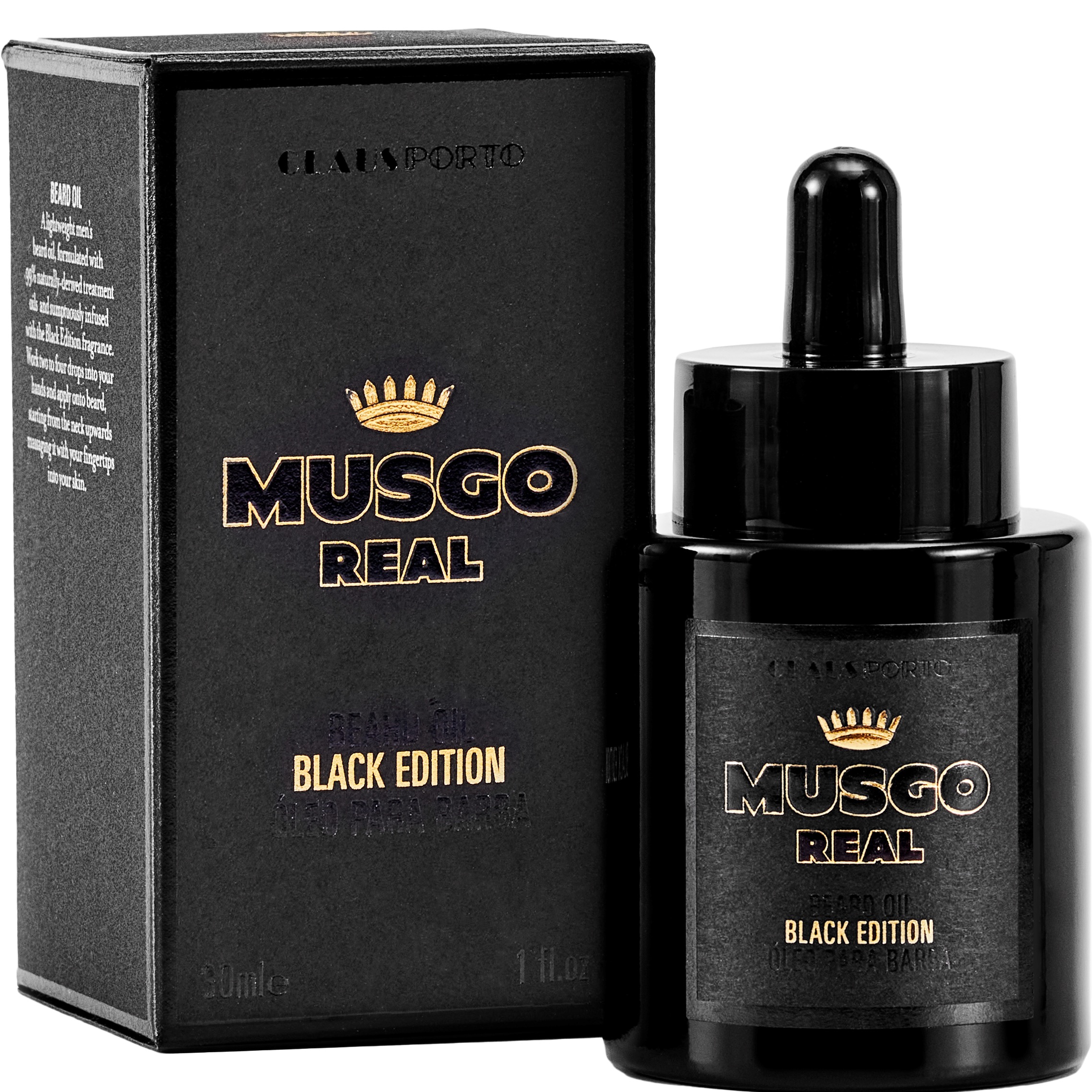 Musgo Real baardolie Black Edition - 1.3 - MR-BO009