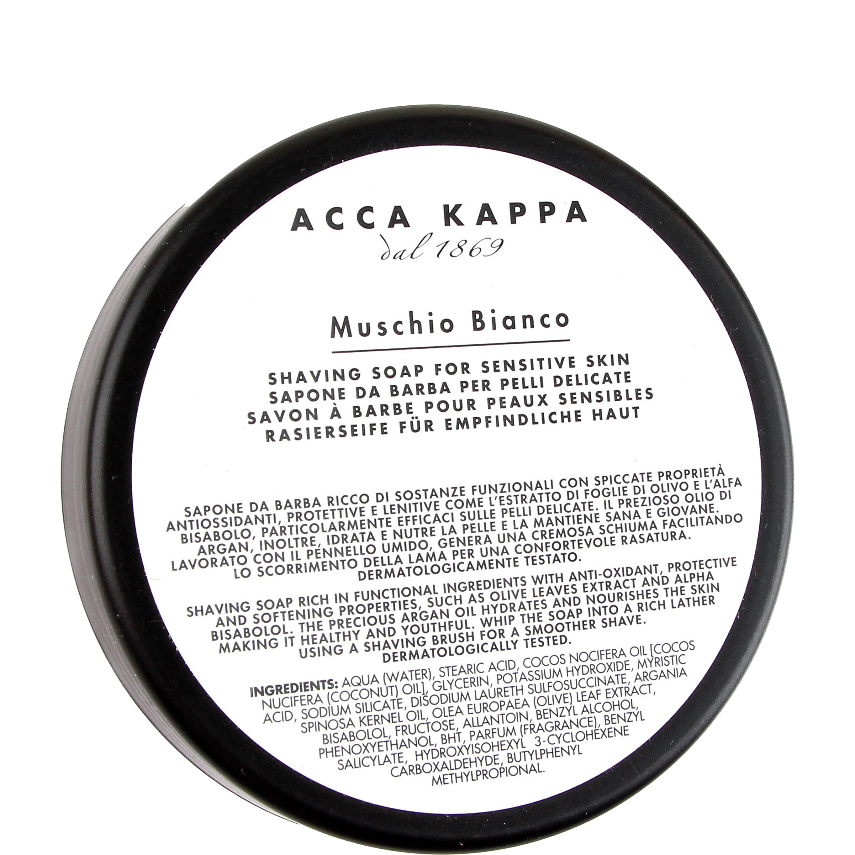Acca Kappa Scheercrème pot White Moss 200ml - 1.2 - AC-3507