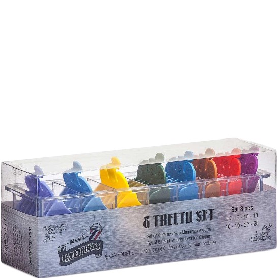 Beardburys Tondeuse opzetkammen 8 stuks - 1.1 - BB-0432235
