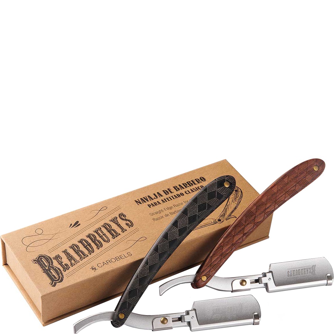 Barbermes Master Double RVS - brown