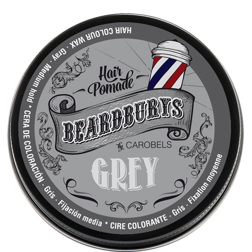 Beardburys Pomade Hair colorwax grey 100ml - 1.1 - BB-0412519
