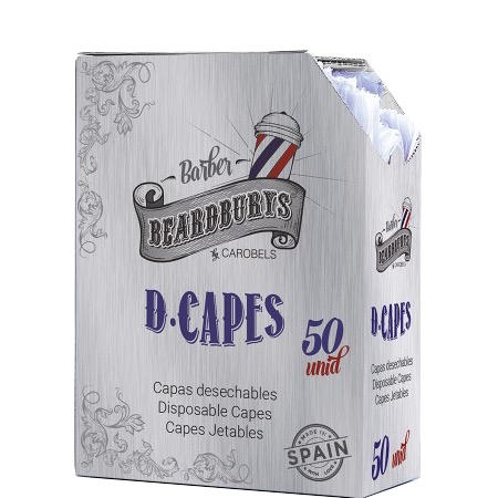 BeardburysOne-Use kapmantel transparant - 1.1 - BB-0435067