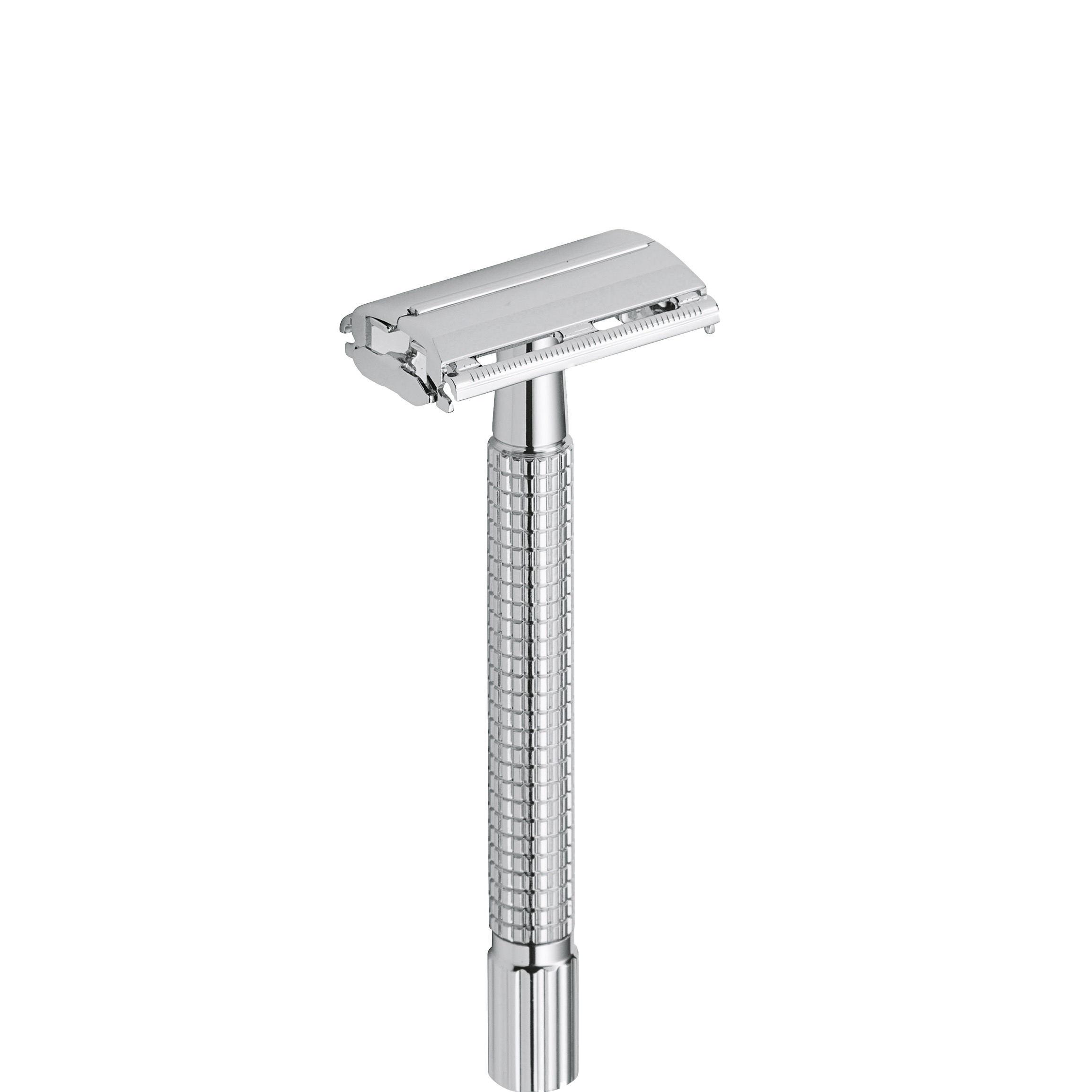 Safety Razor Long Butterfly - chroom