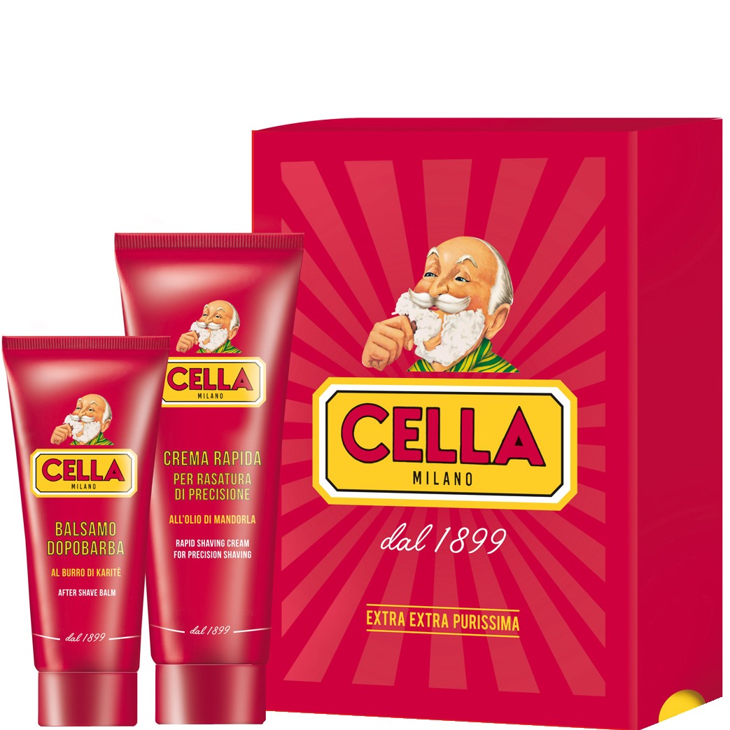 Cella Milano Cadeauset Scheergel Aftershave balsem - 1.1 - CM-57092