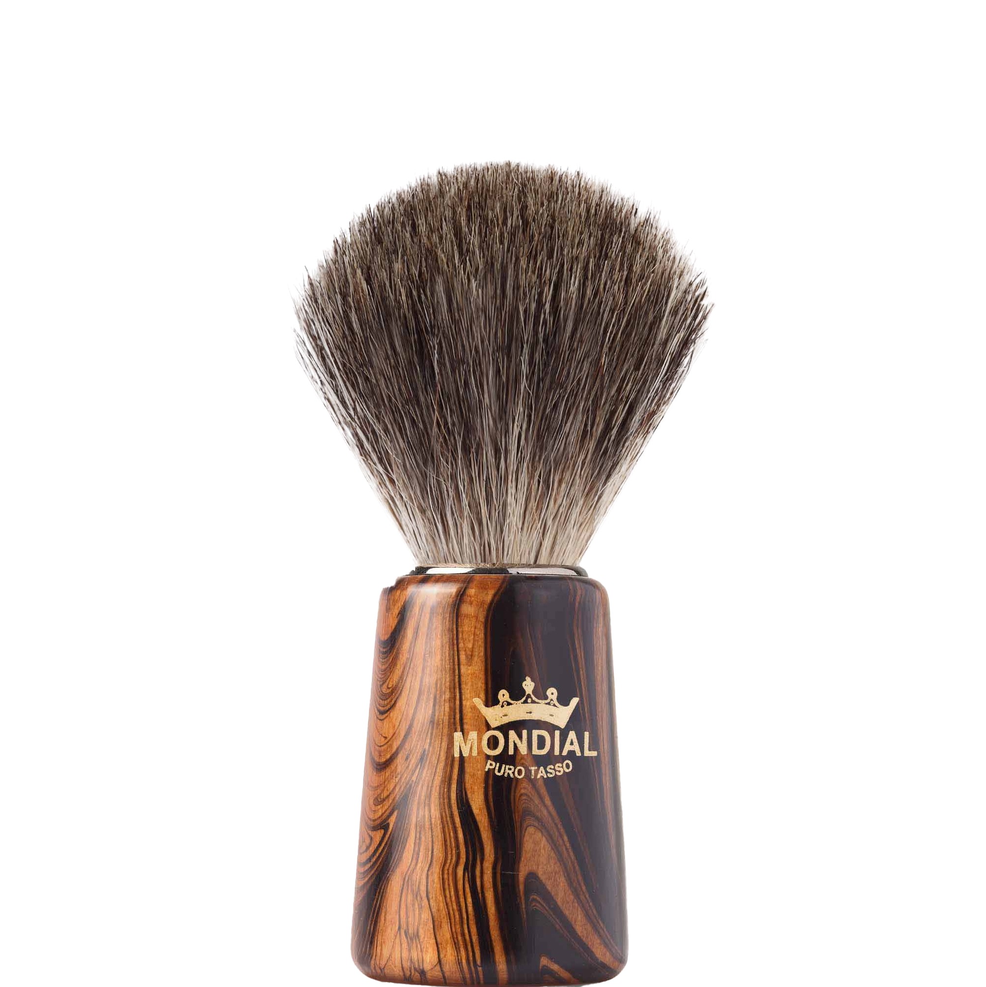 Mondial 1908 Scheerkwast Morgan Graudashaar Beach Wood - 1.1 - 176-STK