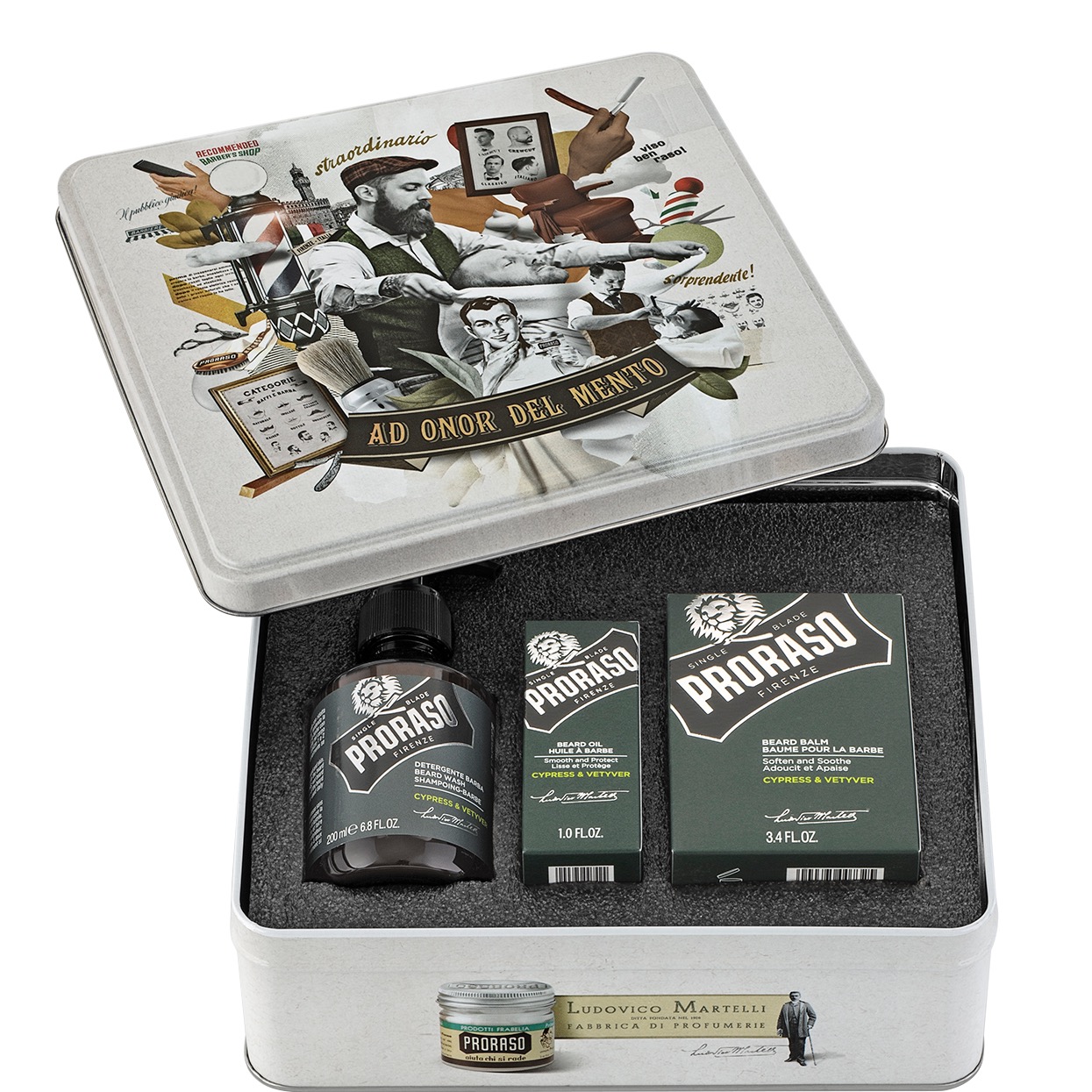 Proraso Cadeauset Baardverzorging Cypress en Vetiver - 1.1 - PRO-400692