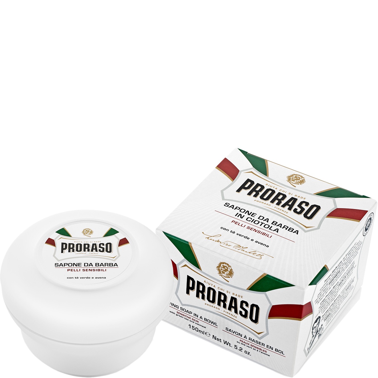 Proraso Scheerzeep Traditional pot Sensitive 150ml - 1.1 - PRO-400621