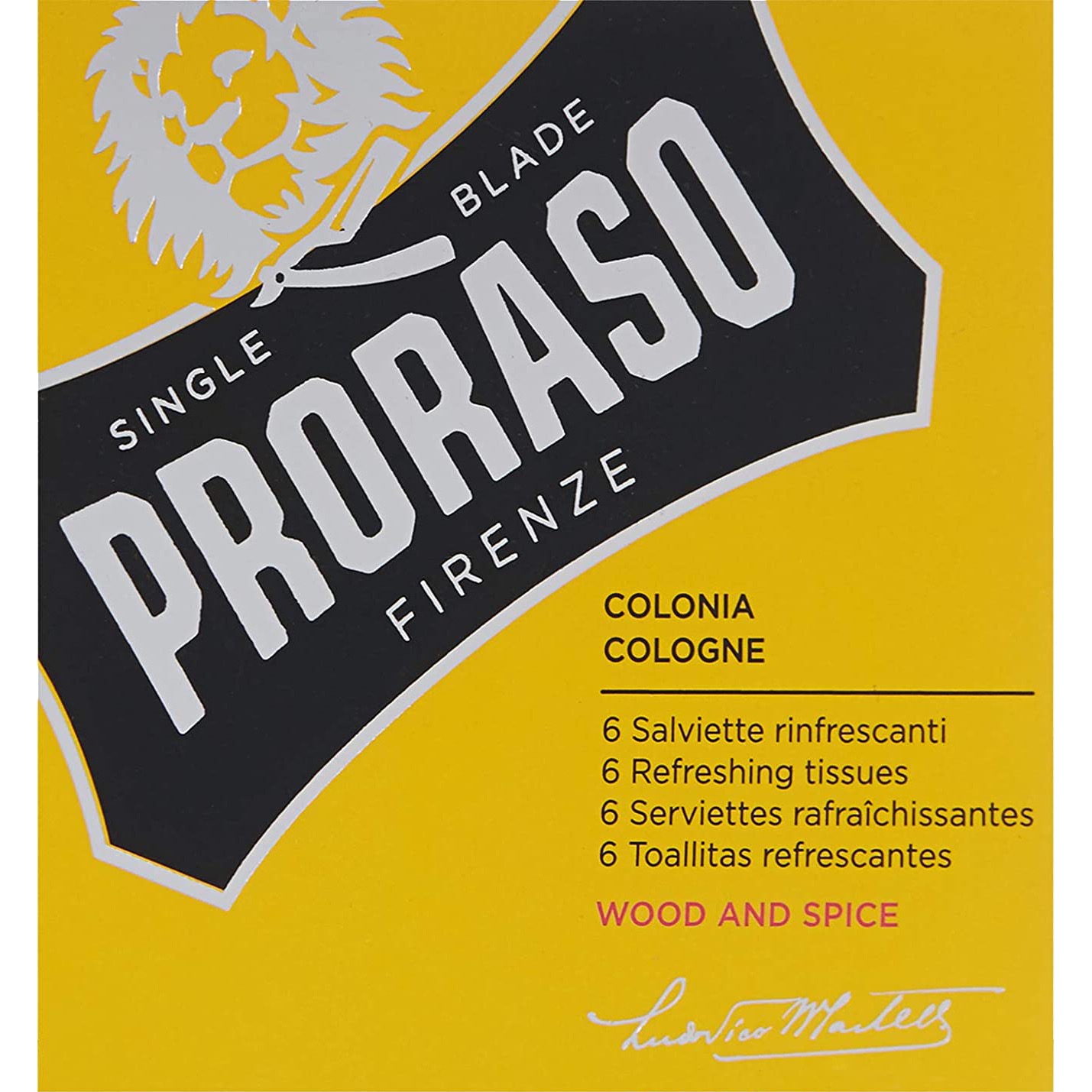 Proraso Wood en Spice refreshing tissues  - 4.1 - 400775
