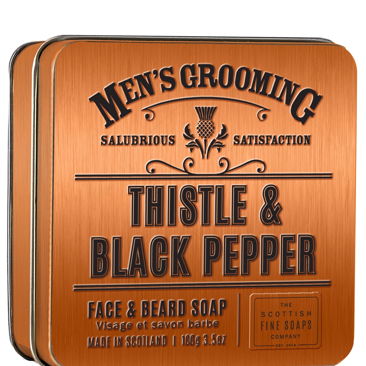 Face & Beard Soap Thistle & Black Pepper