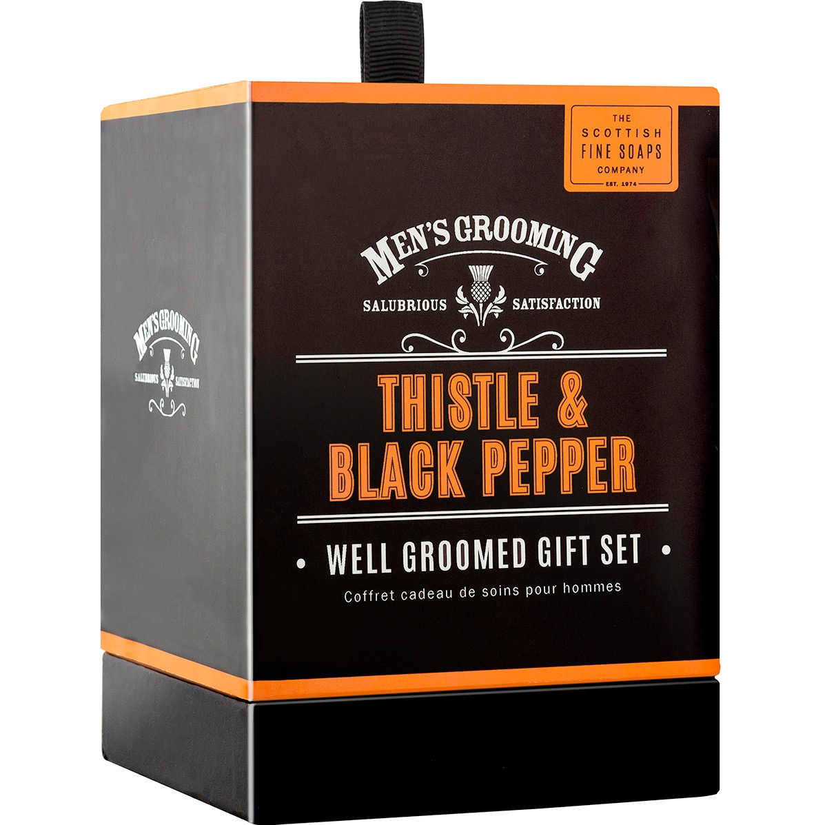 Scottish Fine Soaps Well Groomed gift set Thristle en Black Pepper - 2.1 - A01816
