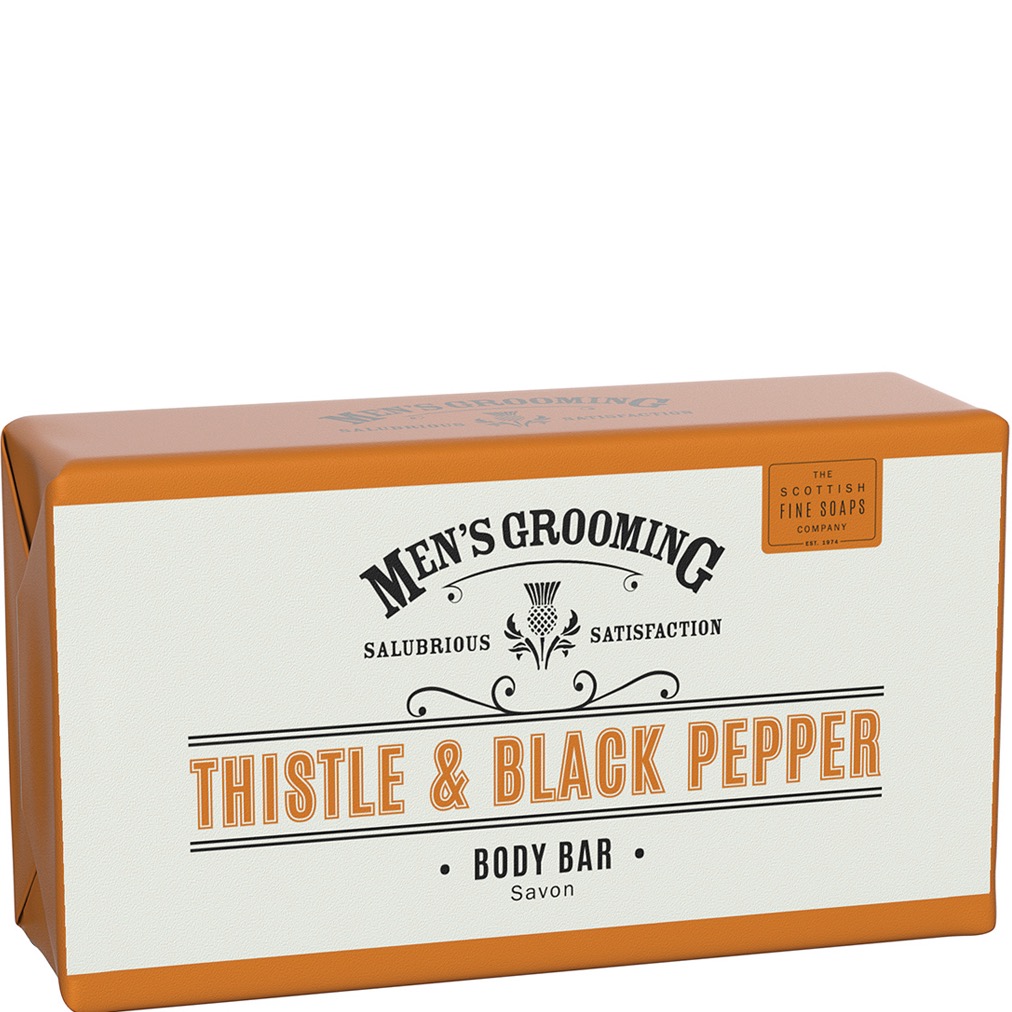 Scottish Fine Soaps Soap Bar Thristle en Black Pepper - 1.1 - A01818