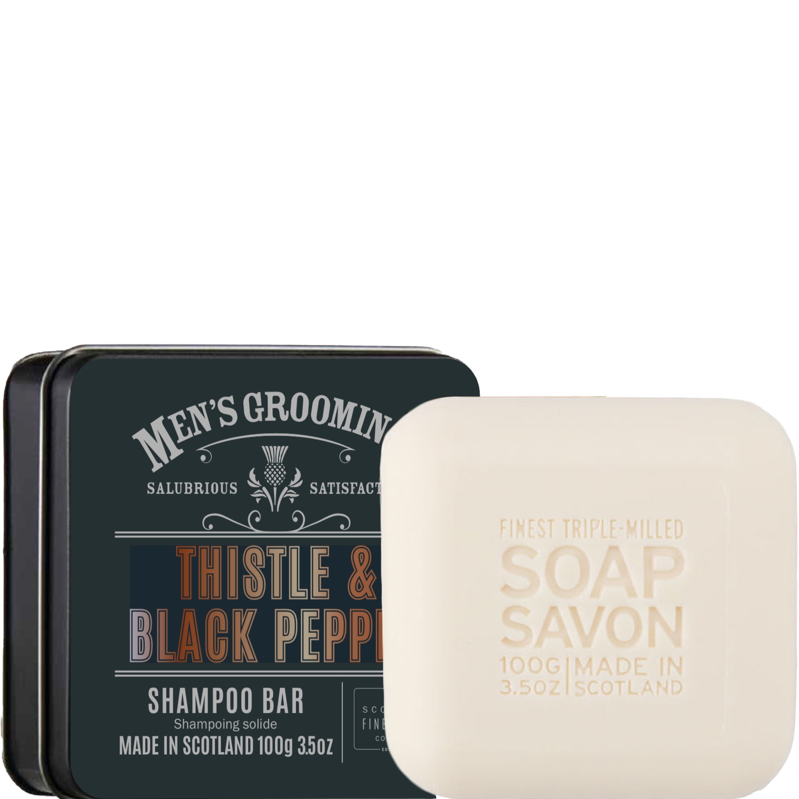 Shampoo Bar Thistle & Black Pepper