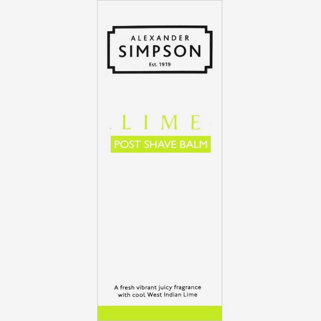 Simpsons Aftershave Balsem Alexander Simpson Lime - 2.1 - SIM-00118