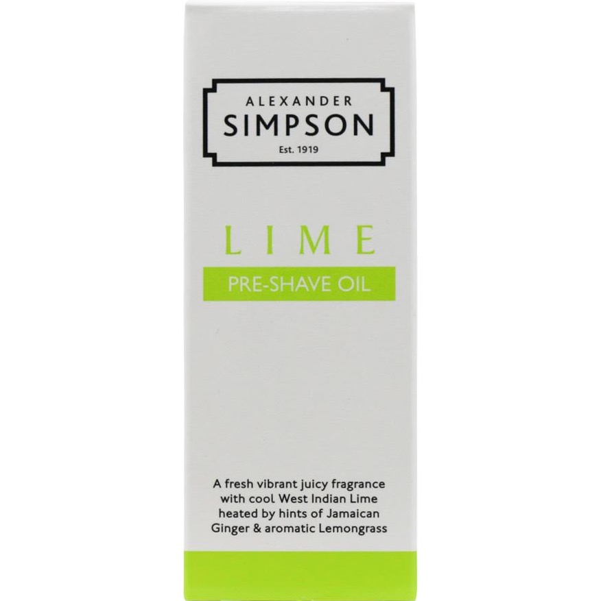 Pre-shave olie Lime