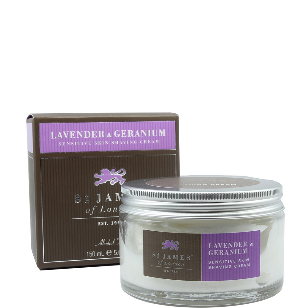Scheercrème Lavender & Geranium
