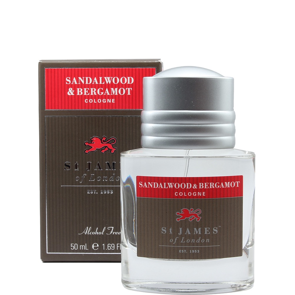 St James of London Cologne Sandalwood en Bergamot 50ml - 1.1 - SJ-4542