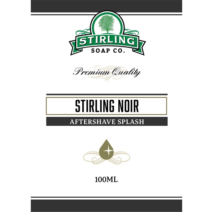 Stirling Soap Company Aftershave Splash Stirling Noir 100ml - 2.1 - ST-12160