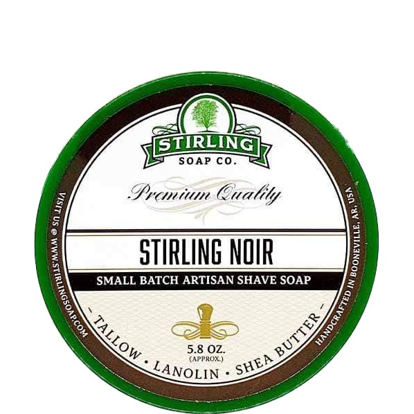 Stirling Soap Company Scheerzeep Stirling Noir 170ml - 1.1 - ST-111804