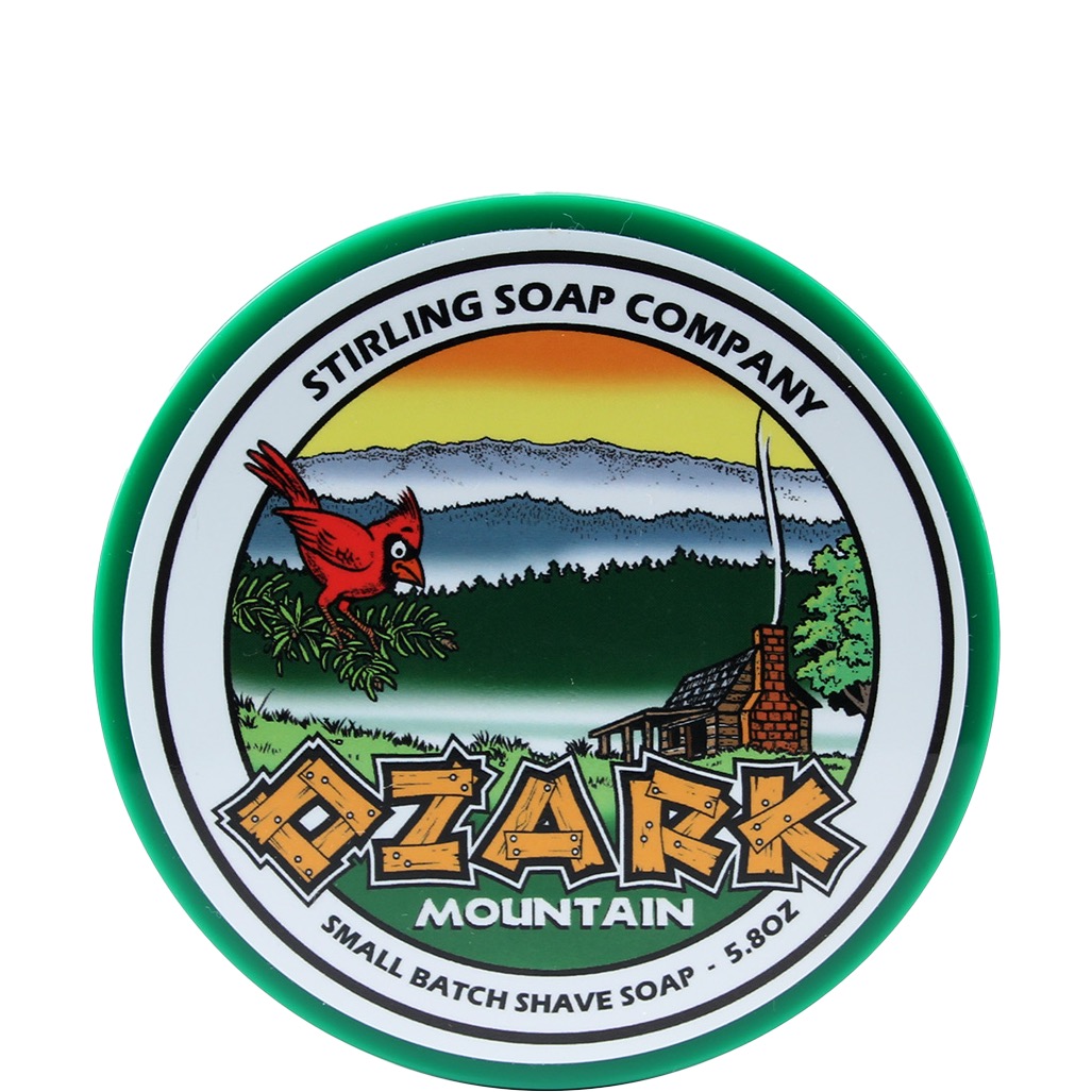 Stirling Soap Company Scheerzeep Ozark Mountain -170ml - 1.1 - ST-11729