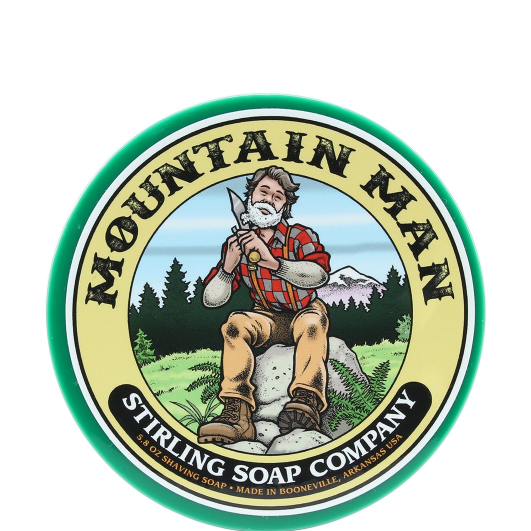  Stirling Soap Company Scheerzeep Mountain Man -170ml - 1.1 - ST-11705