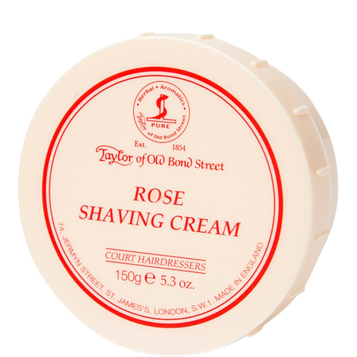 Taylor of Old Bond Street Scheercrème Rose 150gram - 1.1 - 01004