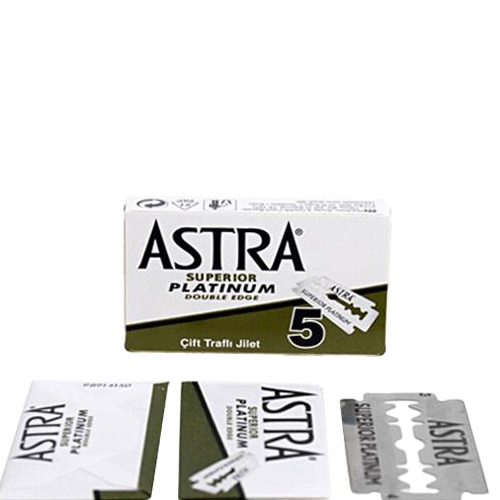 Astra Platinum Double Edge blades - 1.3 - DEB-ASTRA-PLATINUM
