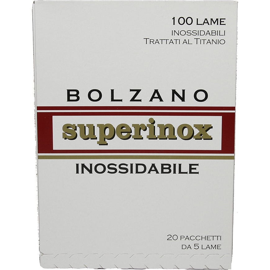 Bolzano Doos double edge blades - 2.1 - 1BOX-BOLZANO