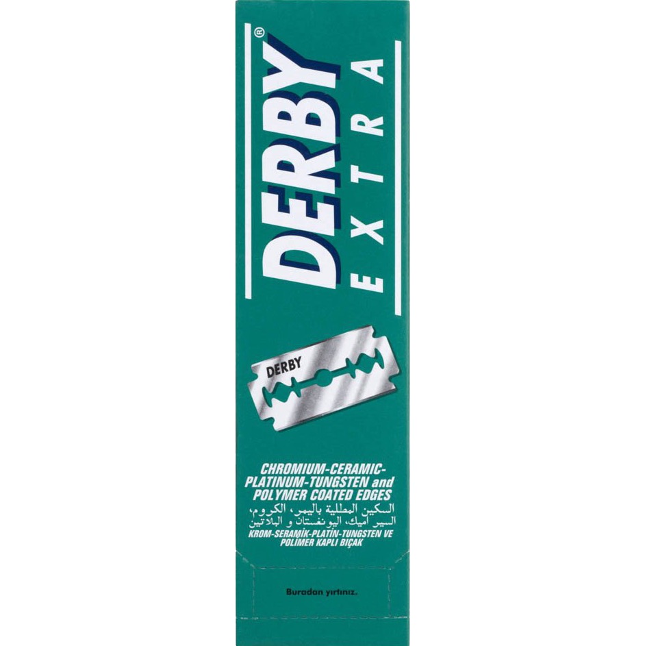 1 doos Derby Extra Double Edge Blades - 2.1 - 1BOX-DERBY-EXTRA