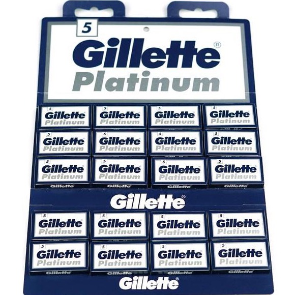  - 1.2 - 1PACK-GIL-PLATINUM Gillette Platinum Double Edge Blades