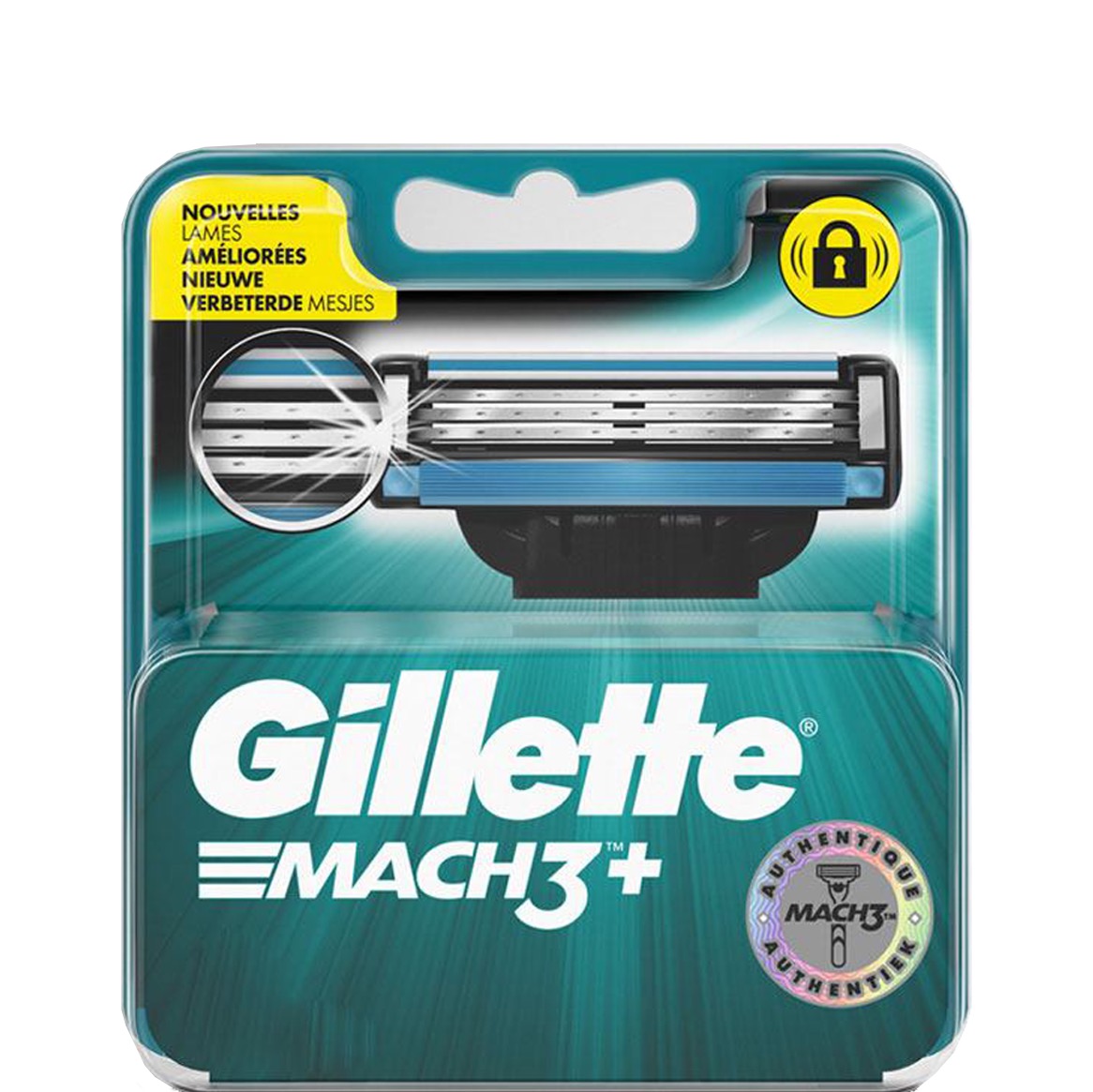 Gillette Mach3+Scheermesjes - stuks - Scheersalon.nl