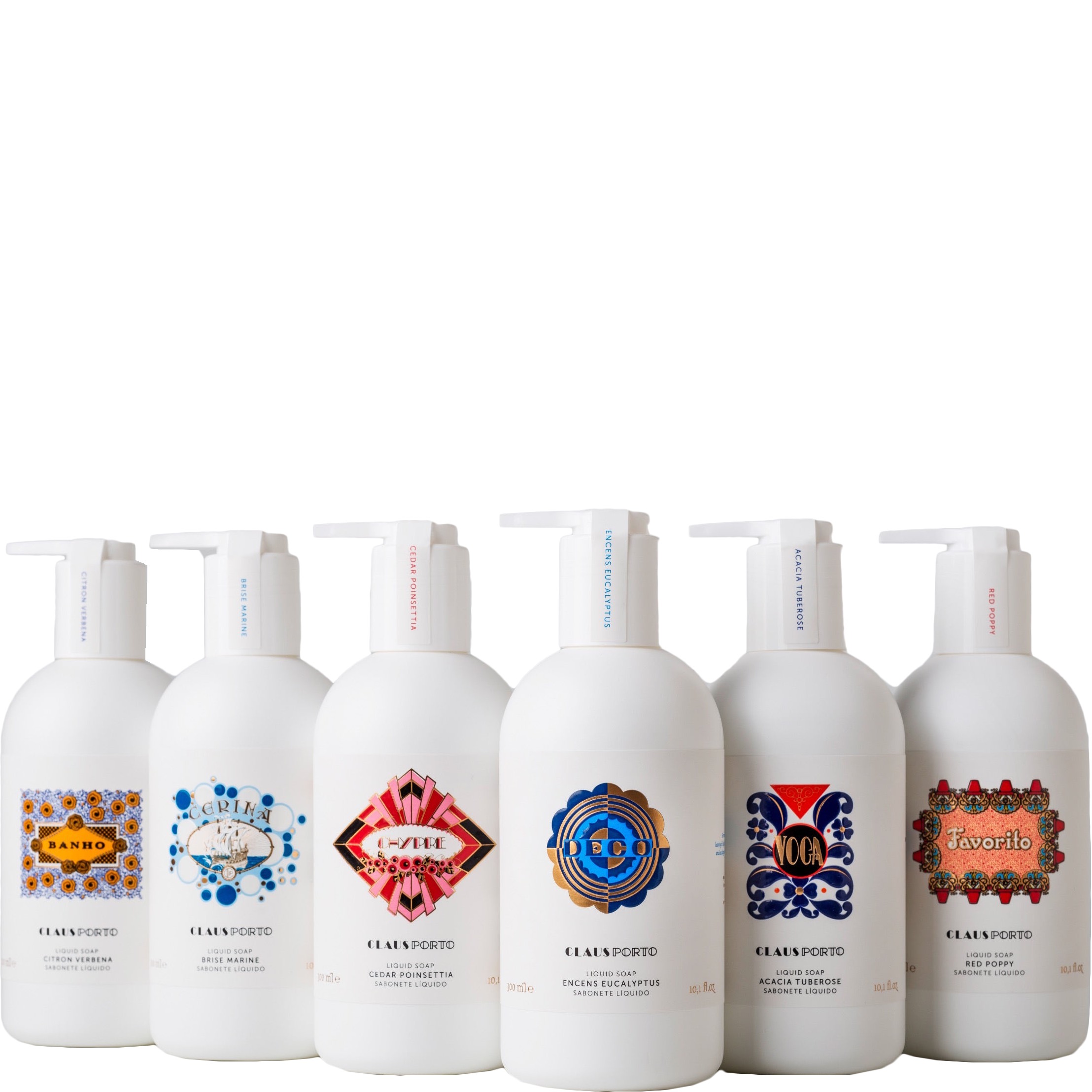 Claus Porto Liquid Soap Favorito Red Poppy 300ml - 1.2 - CP-SL207