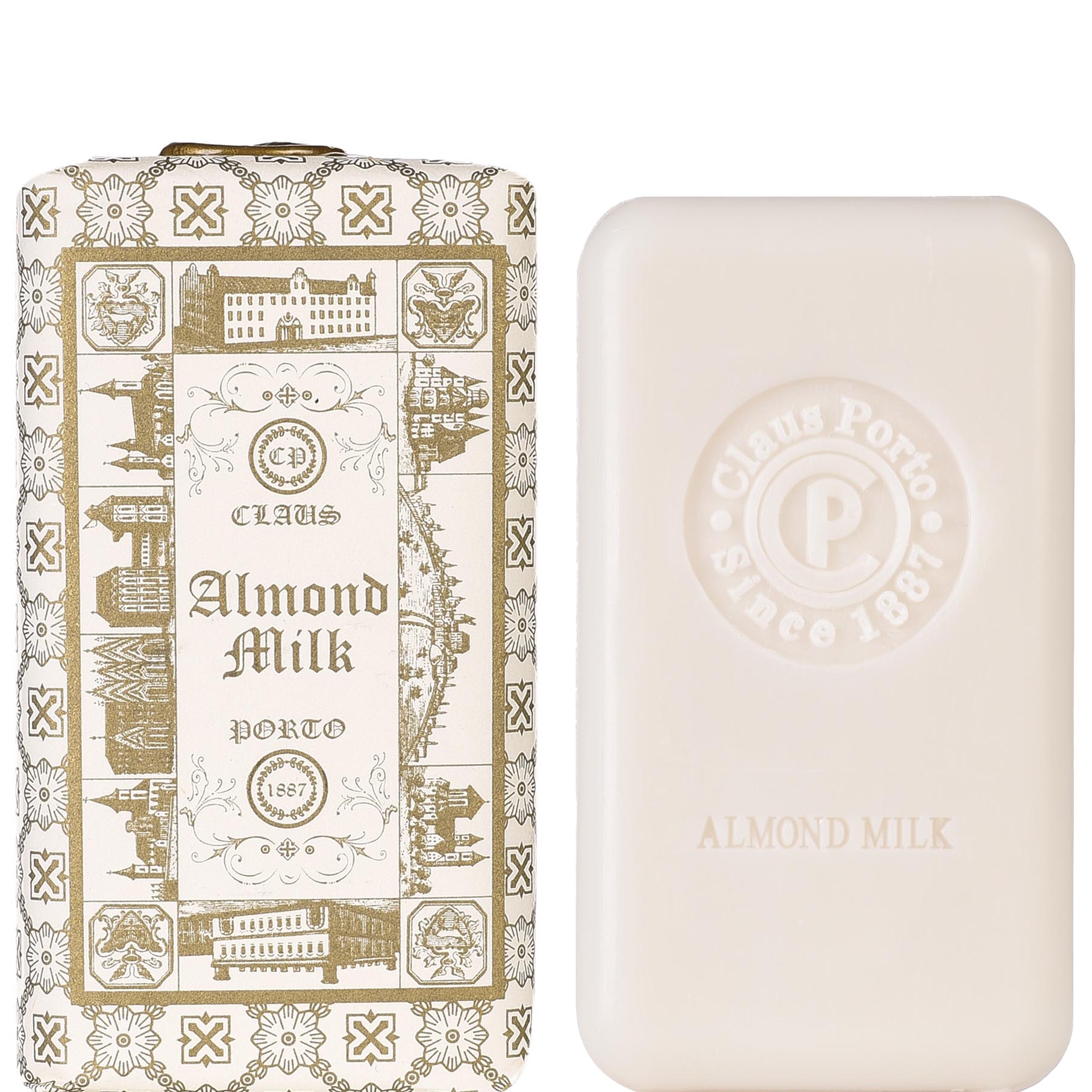 Claus Porto Soap Bar Double Almond Milk 150g - 1.1 - CP-C005W