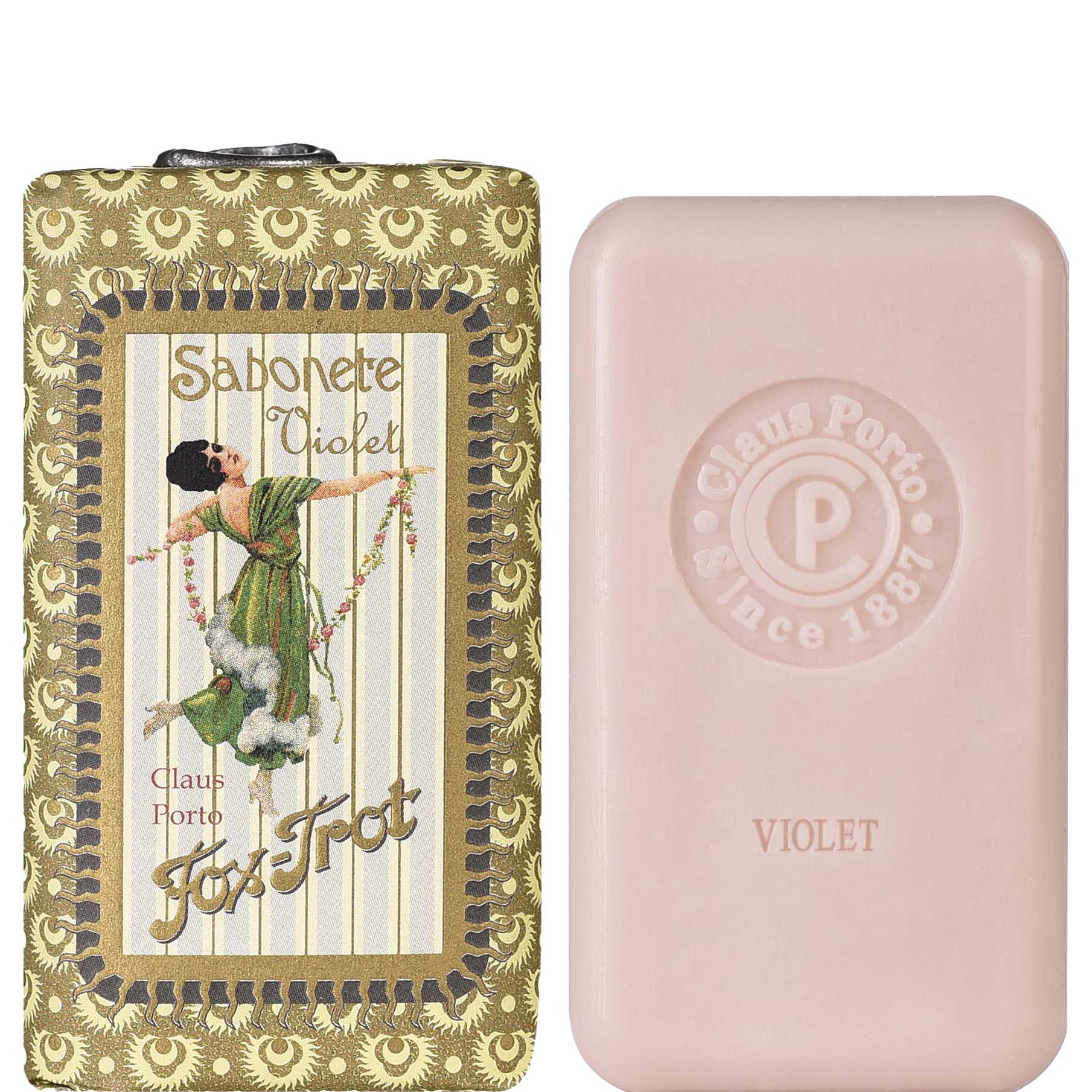 Claus Porto Soap Bar Fox Trot Violet 150g - 1.1 - CP-F004W