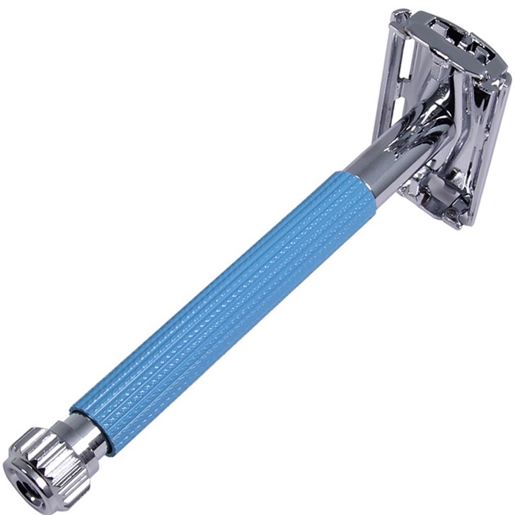 Parker Safety Razor 29L-BLUE Blauw - 1.3 - PA-29L-BLUE