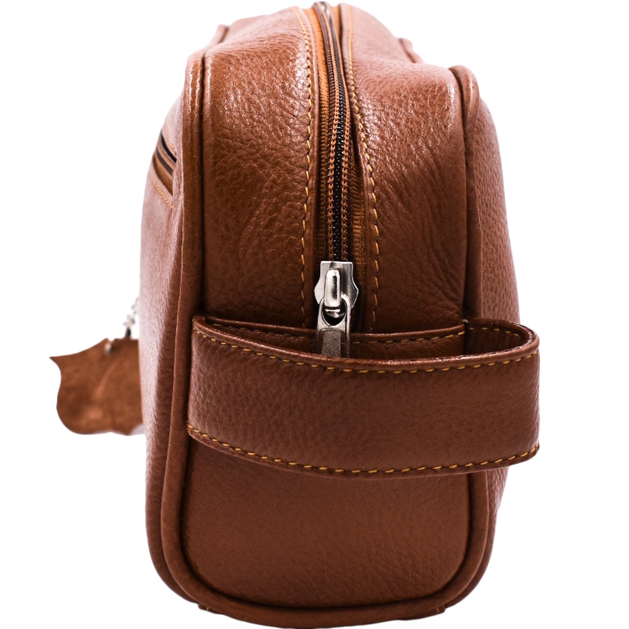 Parker Toilettas Small in bruin leder - 4.4 - PA-TB-SADDLE