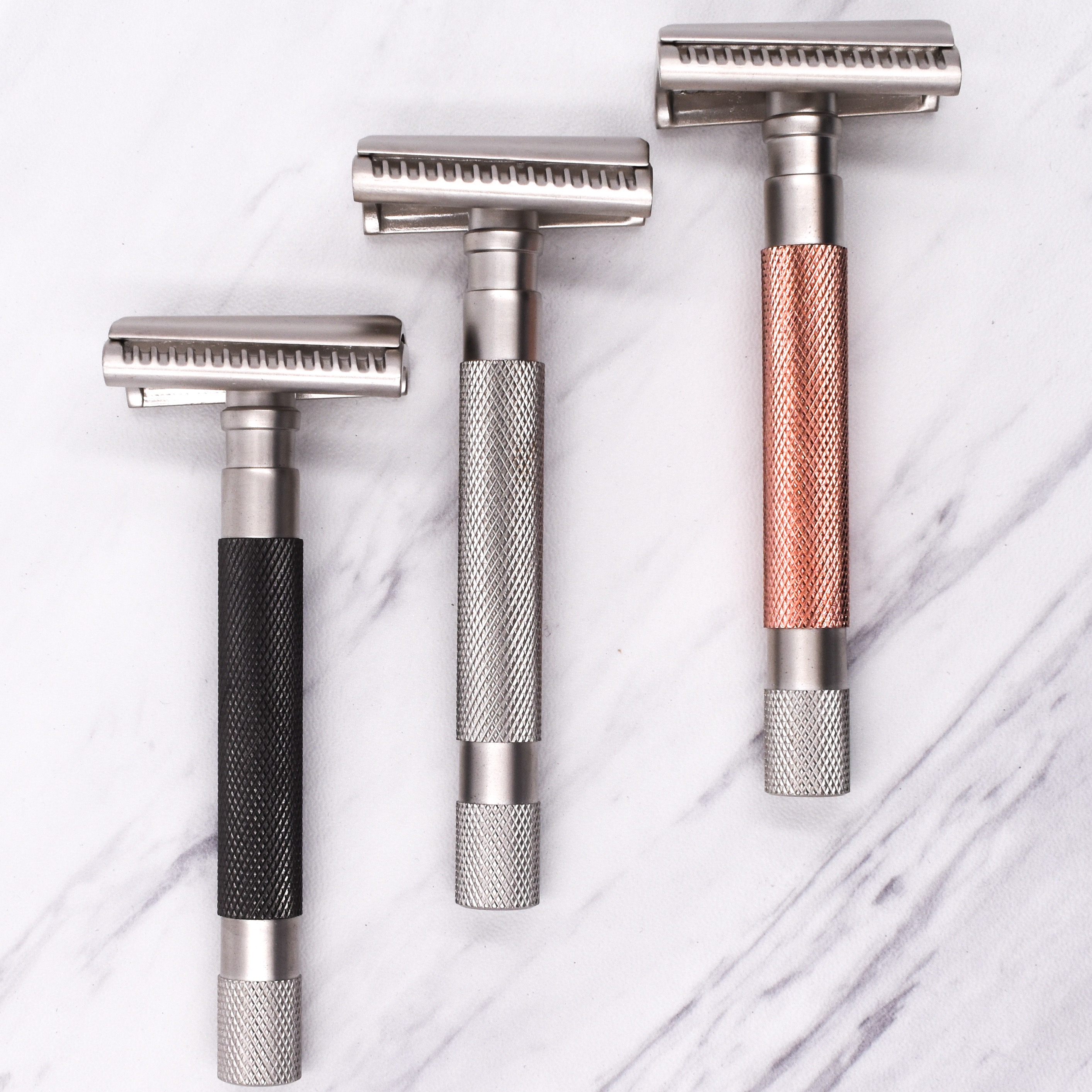 Parker Safety Razor Semi-Slant Bar Rosegold - 3.1 - PA-55SL-RG