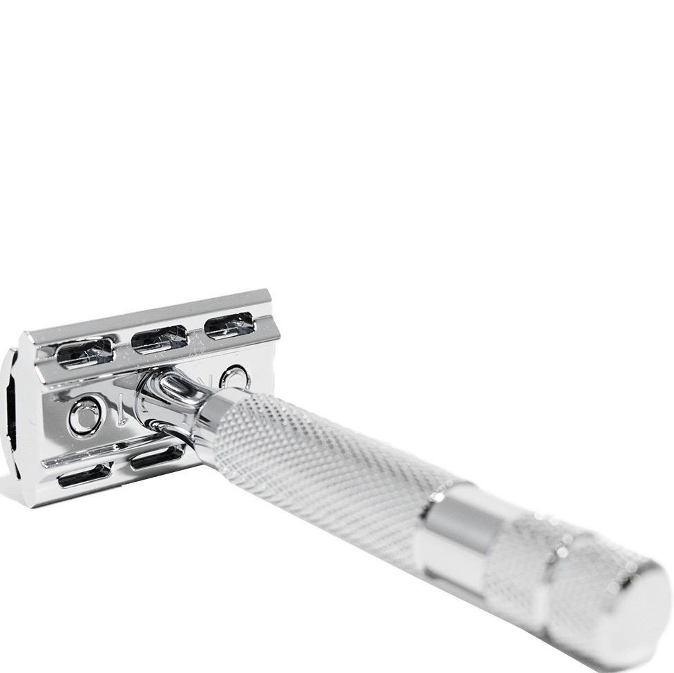 Safety Razor 6C - white chrome Safety Razor 6C - white chrome
