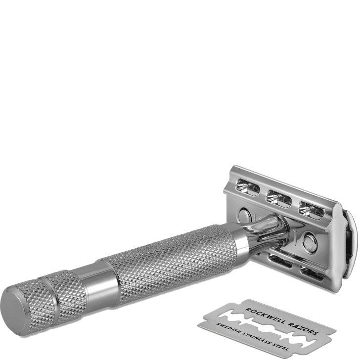 Safety Razor 6C - white chrome Safety Razor 6C - white chrome