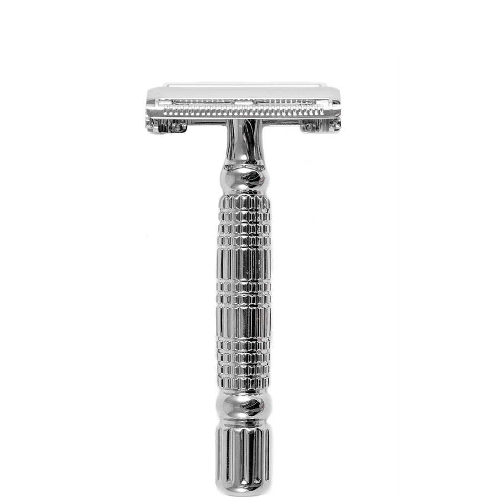Rockwell Razors Safety Razor R1 White Chrome - 1.1 - RR-R1-WC