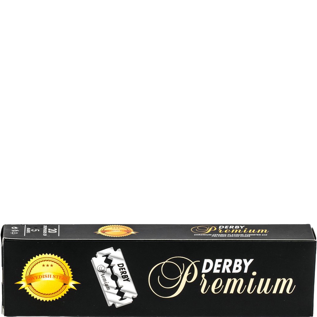1 Doos Derby Premium Double Edge Blades - 2.1 - 1BOX-DERBY-PREMIUM