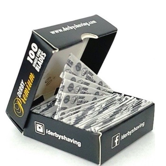 Derby Premium Single edge blades voor Shavette - 3.1 - SEB-DERBY-PREMIUM-100