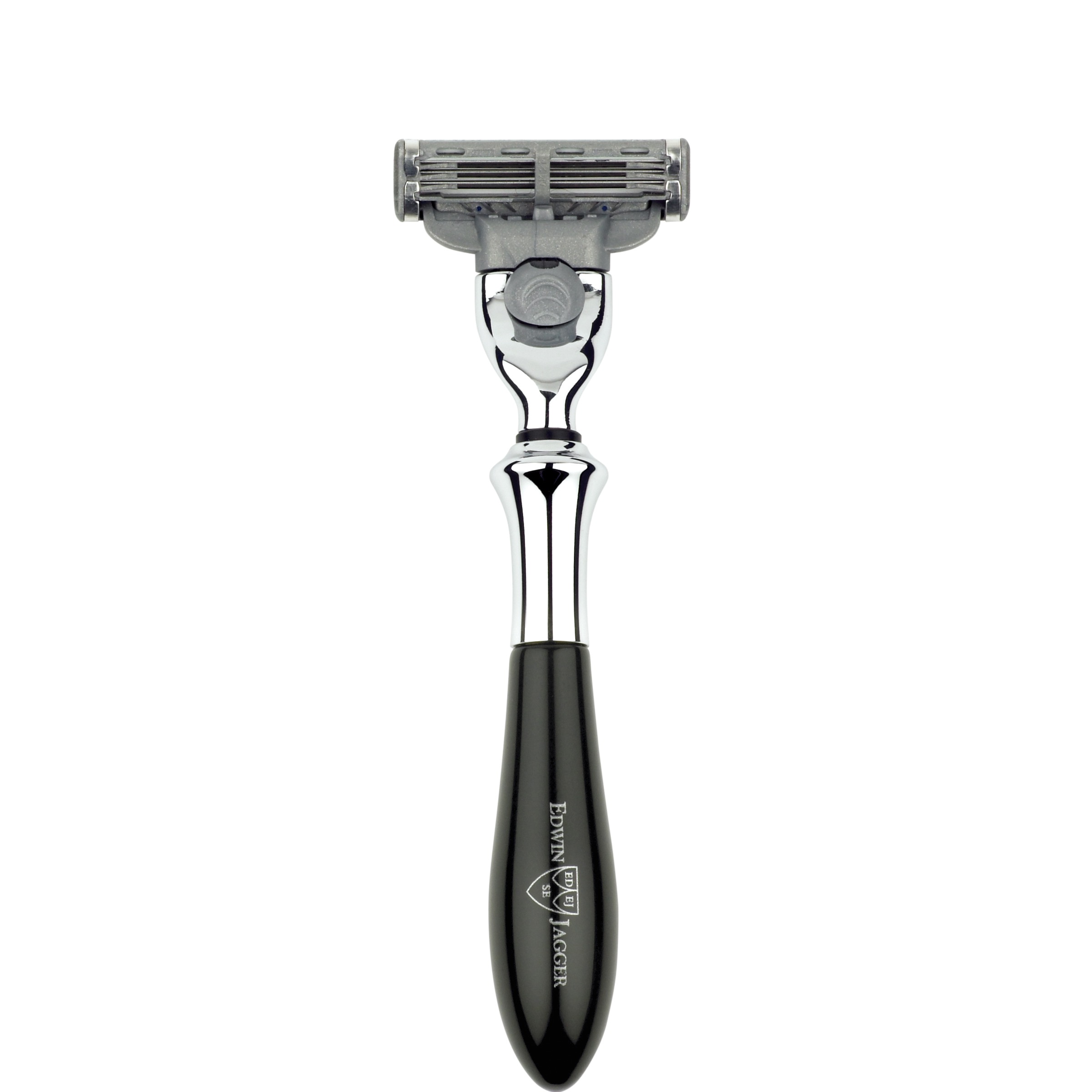 Edwin Jagger scheermes gillette mach3 Plaza zwart - 1.1 - EJ-IEPM3