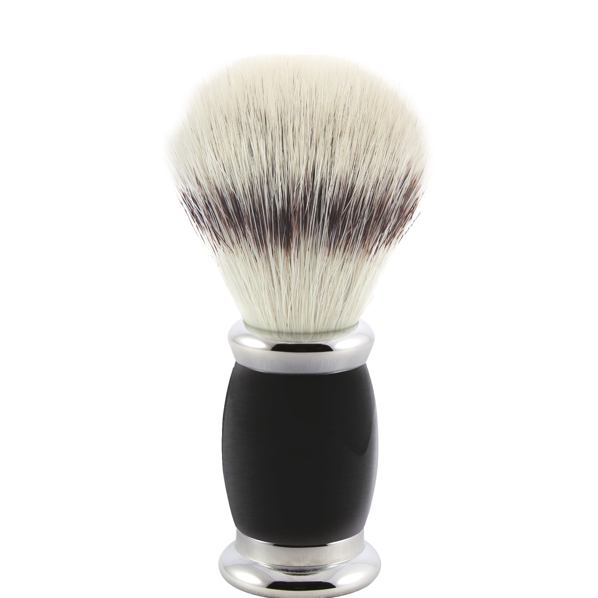 Edwin Jagger Scheerkwast Bulbous silvertip fibre zwart - 1.1 - EJ-B6SBSYNST