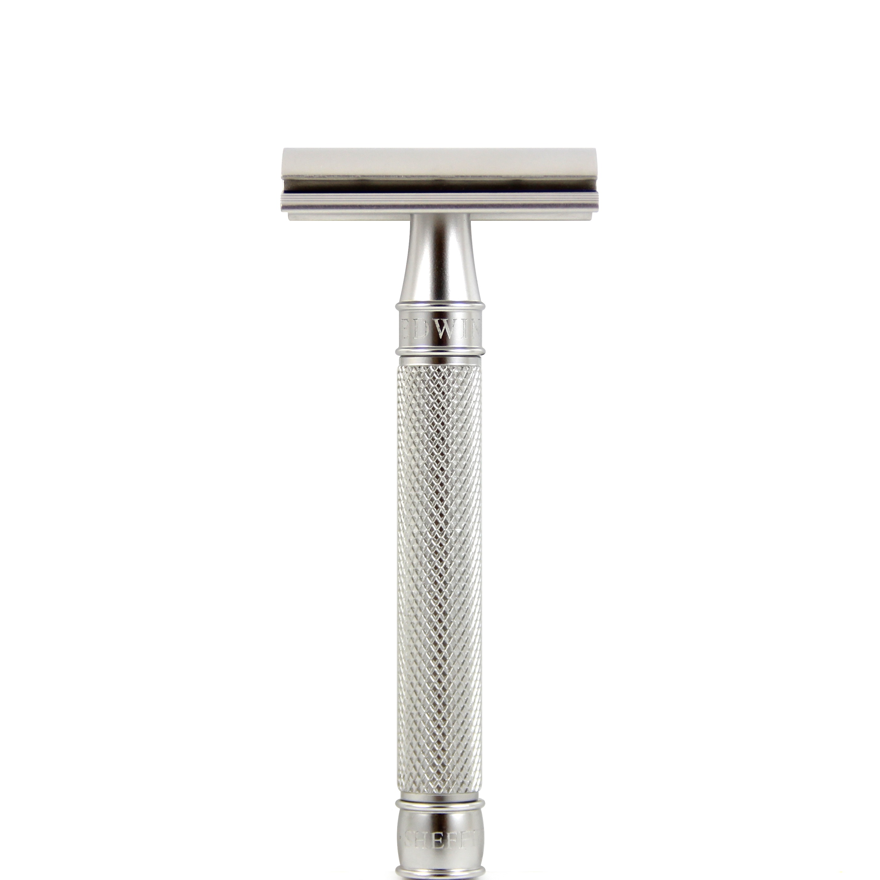 Safety Razor 3ONE6 - Stainless Steel - knurled