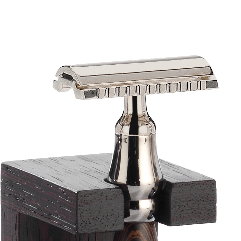 Mondial 1908 Scheermes Safety Razor luxe stand Prestige wenge - 4.1 - ST-230-WS