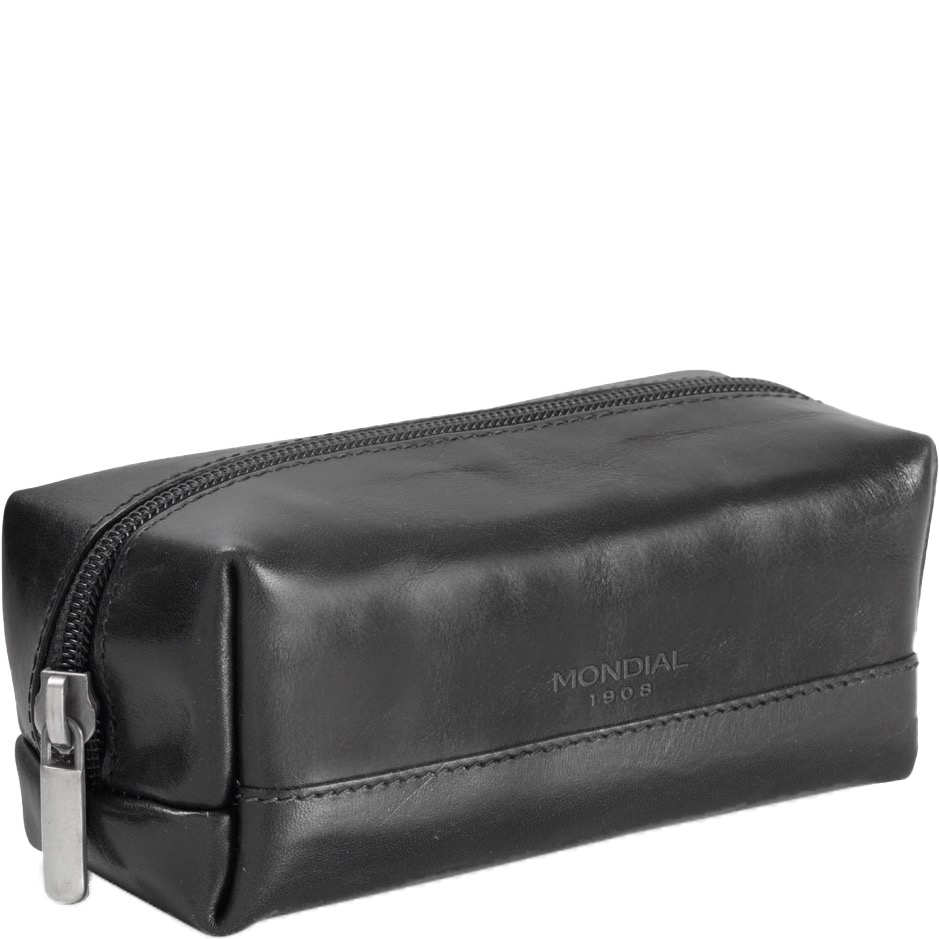 Mondial Toilettas Klein Zwart leder - 1.1 - SV-1220-N