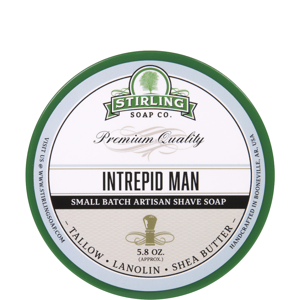 Stirling Soap Company Scheerzeep Intrepid Man 170ml - 1.1 - ST-12658