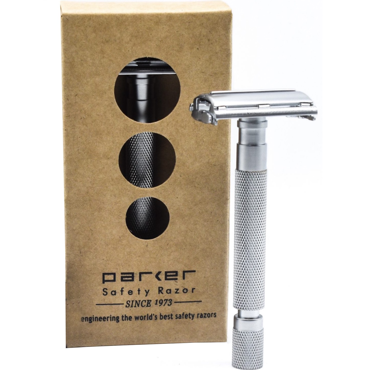 Parker safety razor vlindersluiting satin chrome - 2.1 - PA-74R-SC