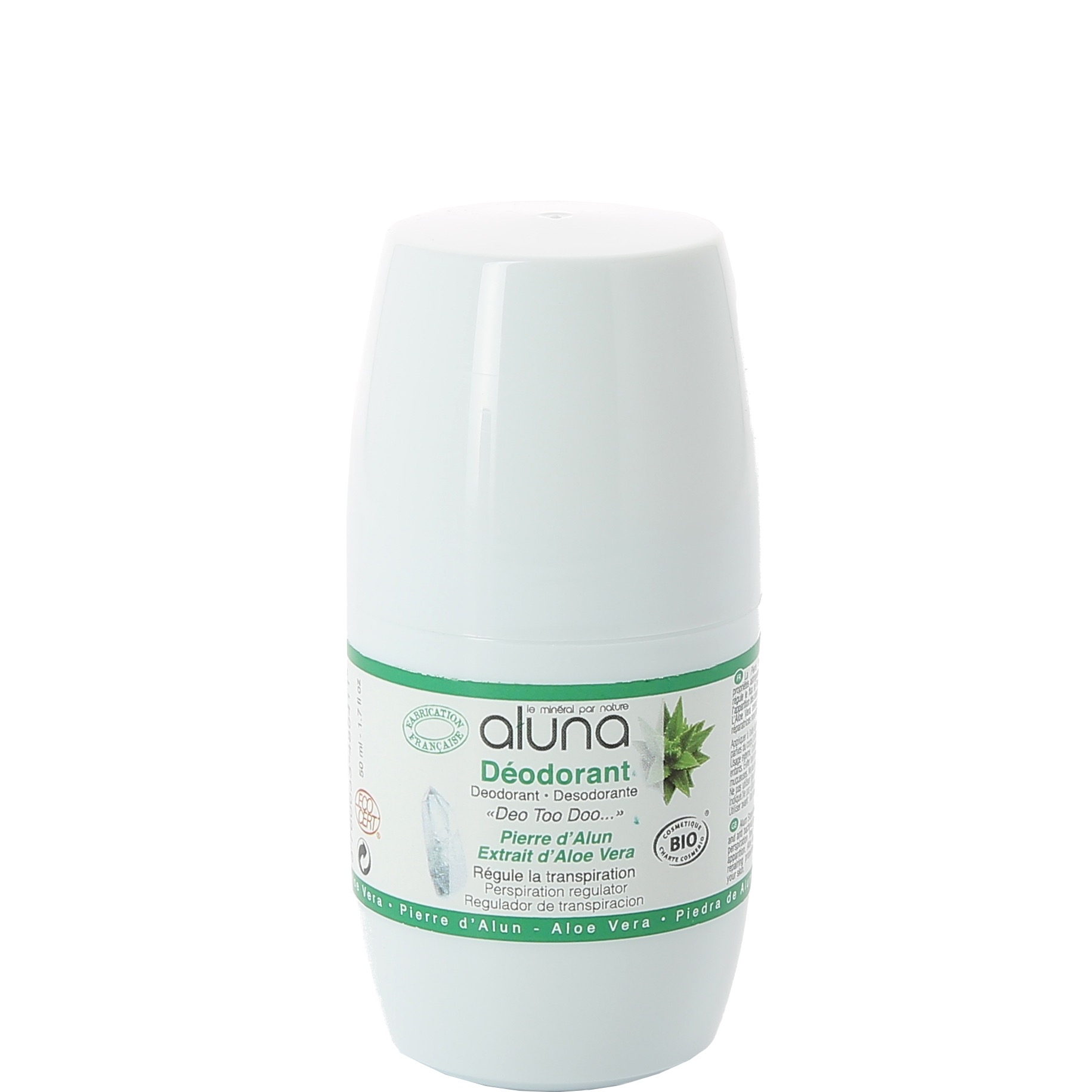 Aluin Deodorant Roller Aluna - Organic Aloë Vera